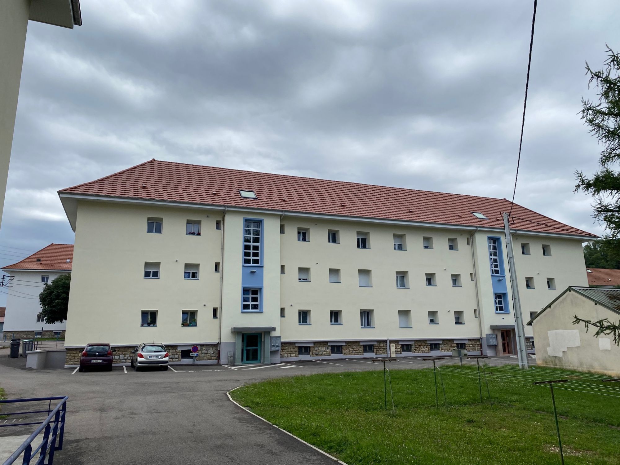 Découvrez notre chantier de ravalement de façade à Grand-charmont Pfastatt 0