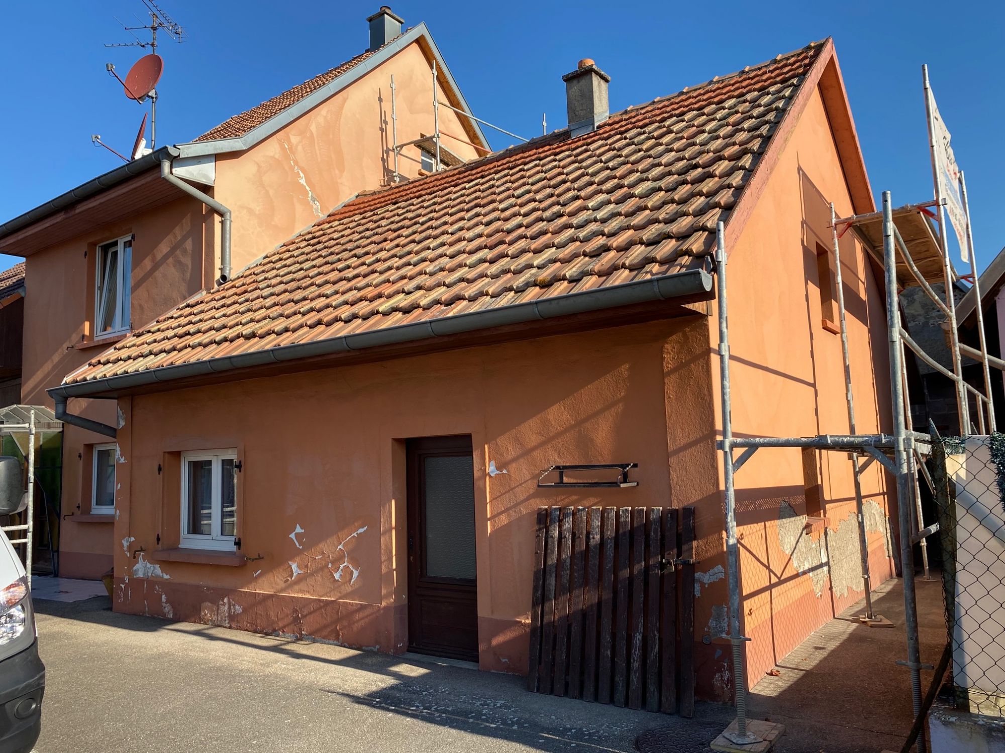 Ravalement de façade à Otmarsaheim près de Mulhouse Wittenheim 0