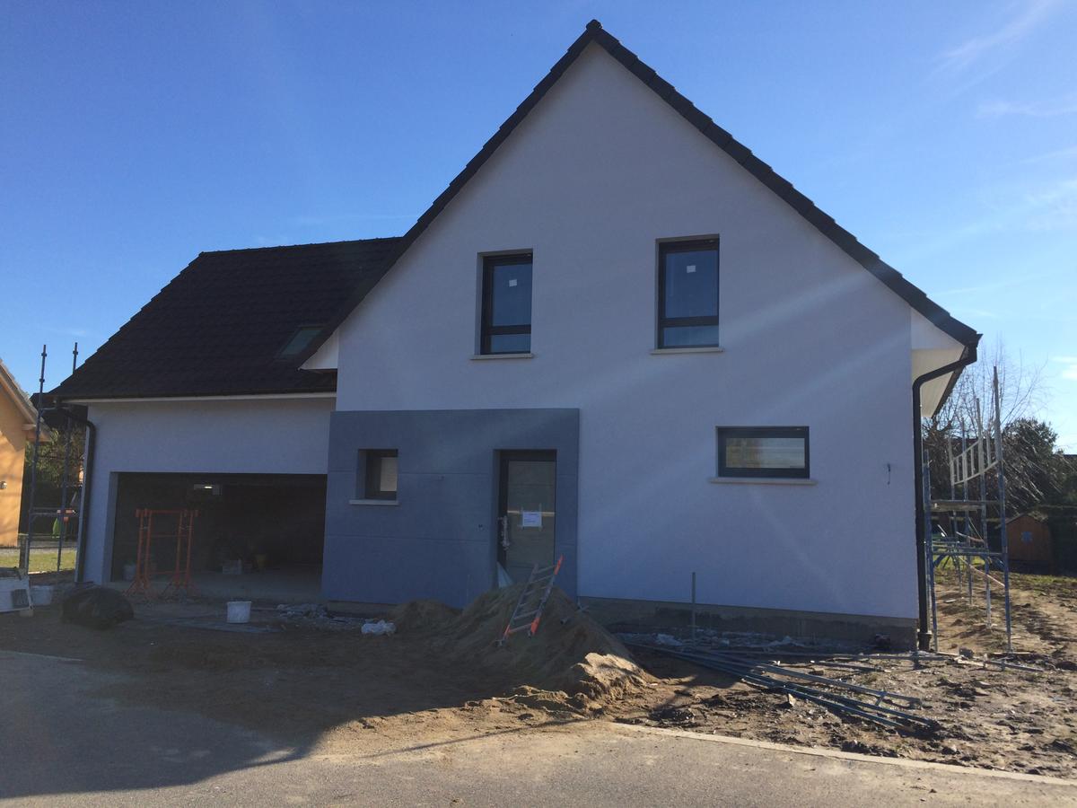 Crépis de façade, ravalement, traitement anti-fissures Kingersheim