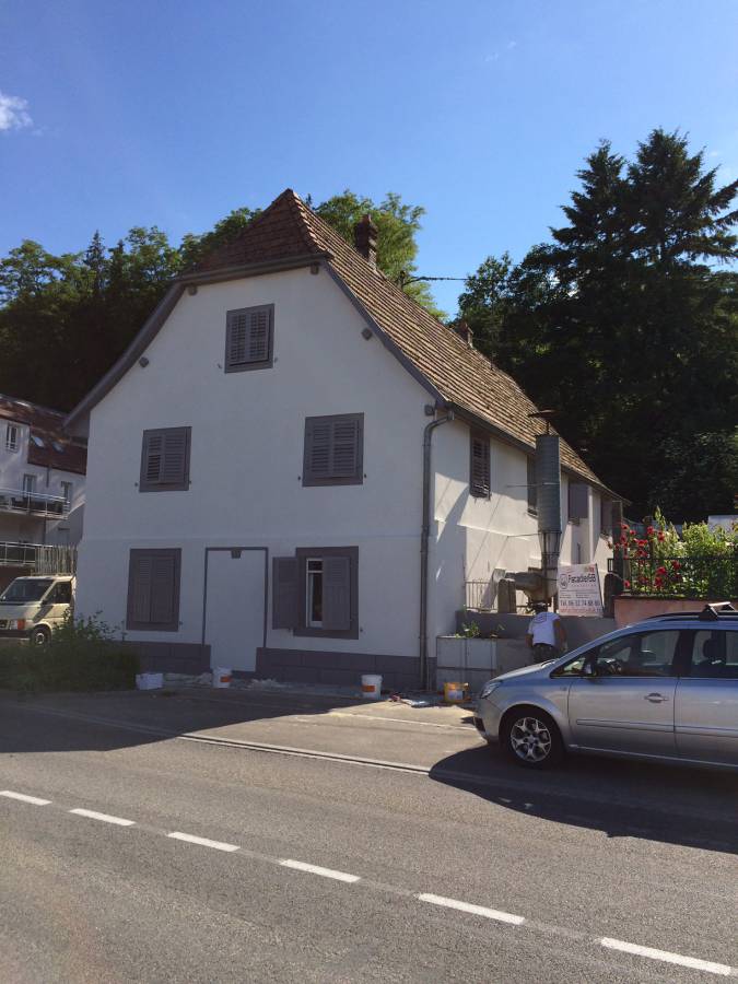 Façade : rénovation, isolation, ravalement, peinture, crépis Wittelsheim 68
