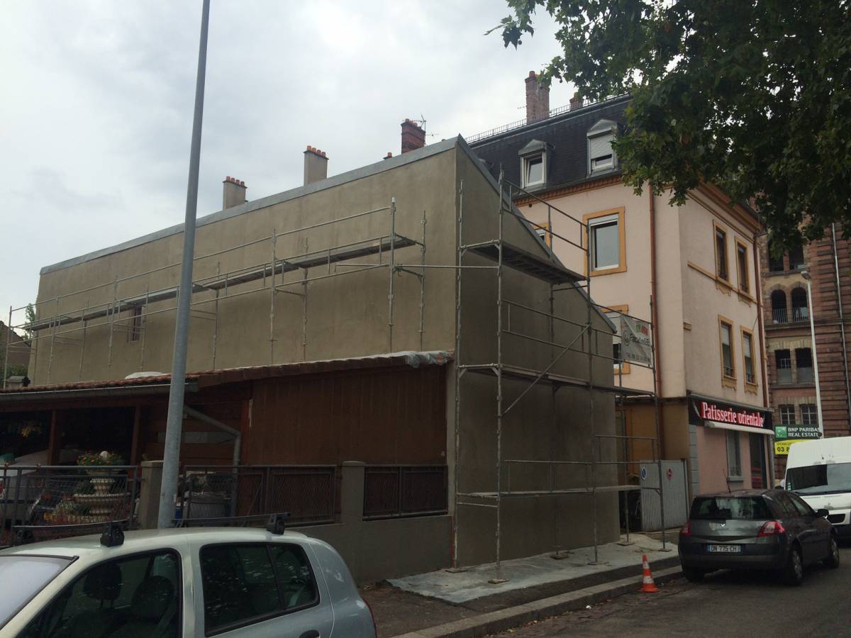 Façade : rénovation, isolation, ravalement, peinture, crépis Saint-Louis 38