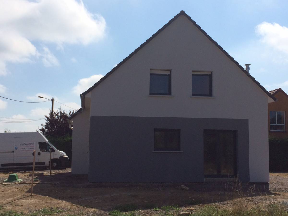 Façade : rénovation, isolation, ravalement, peinture, crépis Rixheim 34