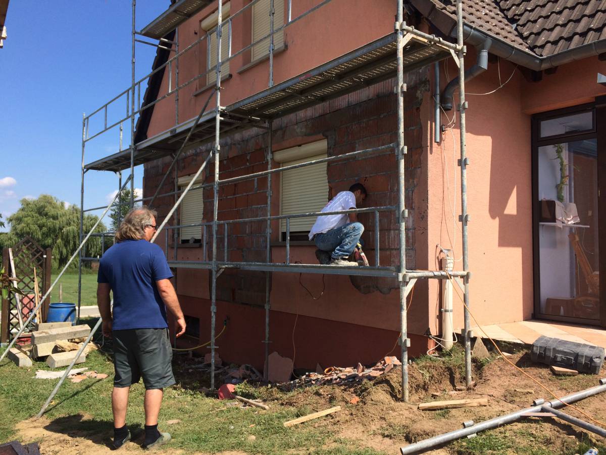 Façade : rénovation, isolation, ravalement, peinture, crépis Mulhouse 55