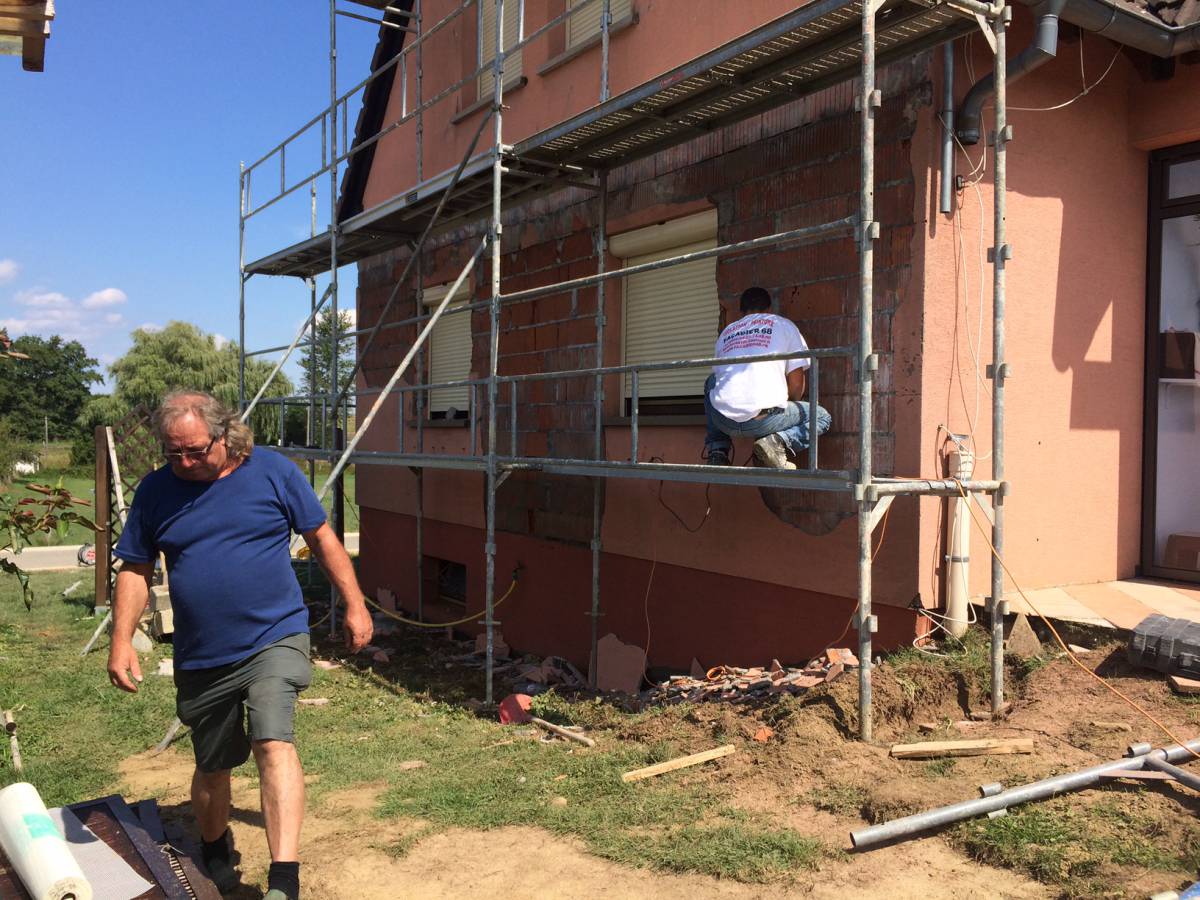 Façade : rénovation, isolation, ravalement, peinture, crépis Wittelsheim 56