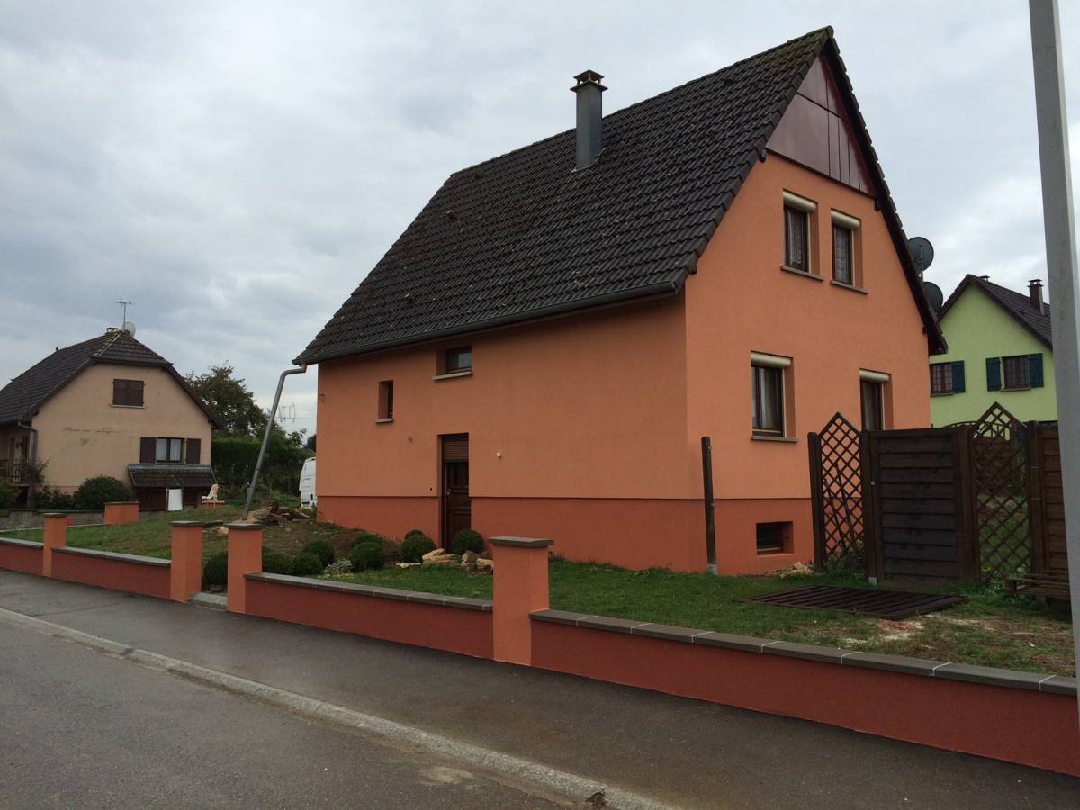 Façade : rénovation, isolation, ravalement, peinture, crépis Rixheim 46