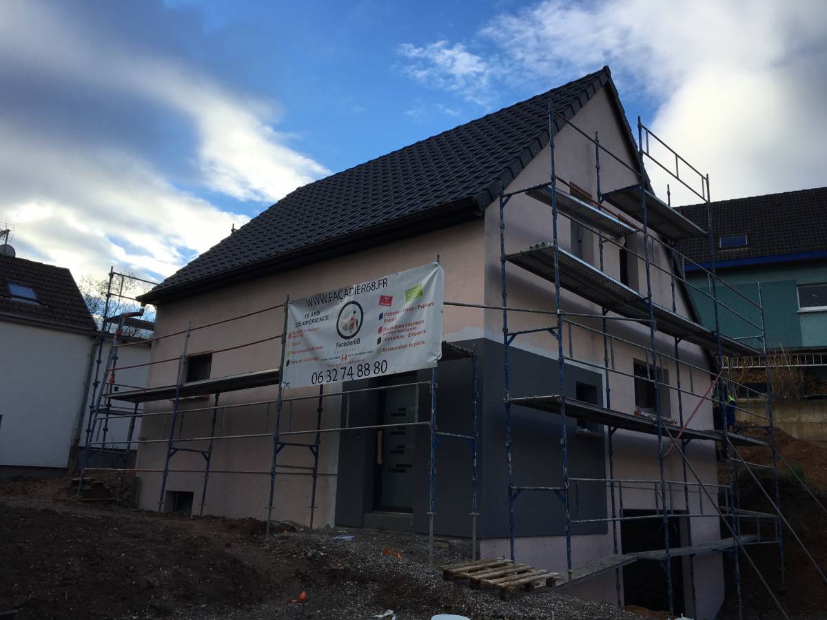 Façade : rénovation, isolation, ravalement, peinture, crépis Wittelsheim 20