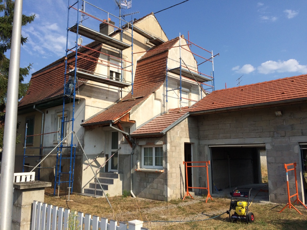 Ravalement de façade à Ensisheim Mulhouse