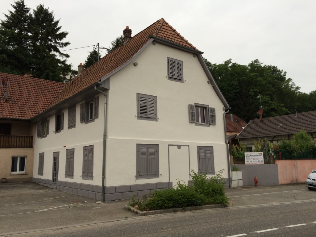 Ravalement de façade à Sierentz Riedisheim