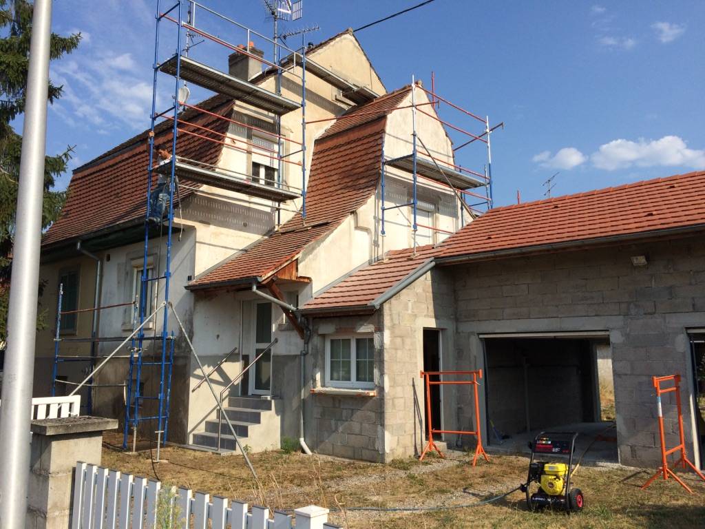 Ravalement de façade à Ensisheim Mulhouse