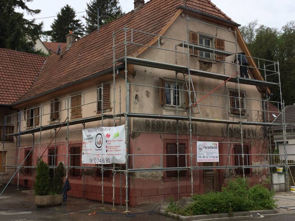 Ravalement de façade à Sierentz Riedisheim 0