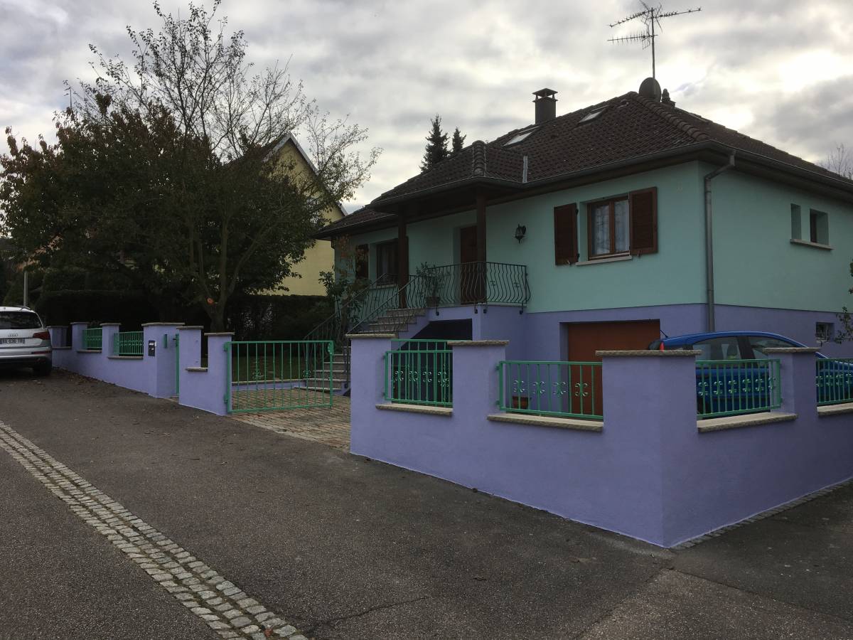 Ravalement de façade à Waltenheim (68) Cernay