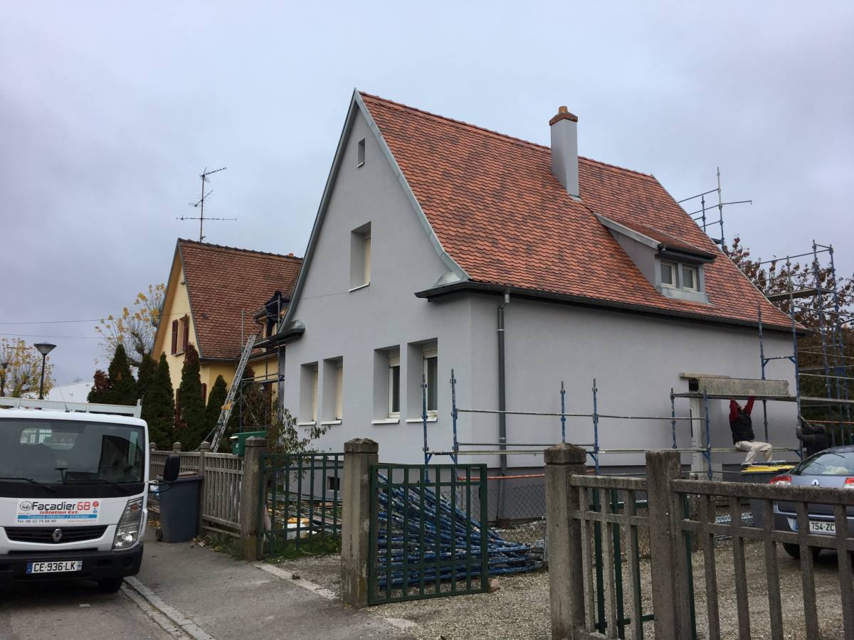 Isolation sur-toiture avec 2 types d&#8217;isolant à Mulhouse Bourtzwiller Belfort