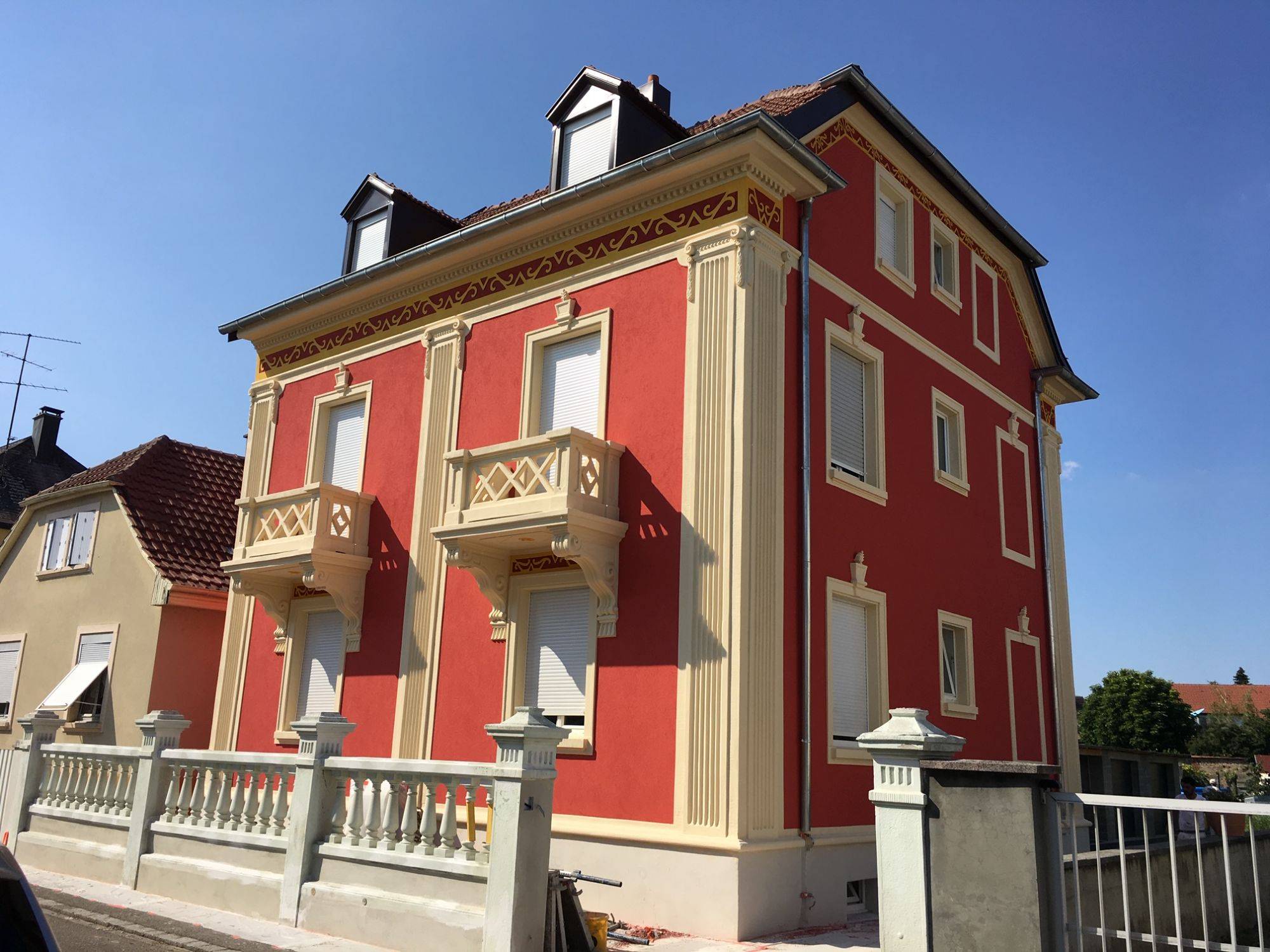 Ravalement de Façade à Illzach près de Mulhouse Cernay