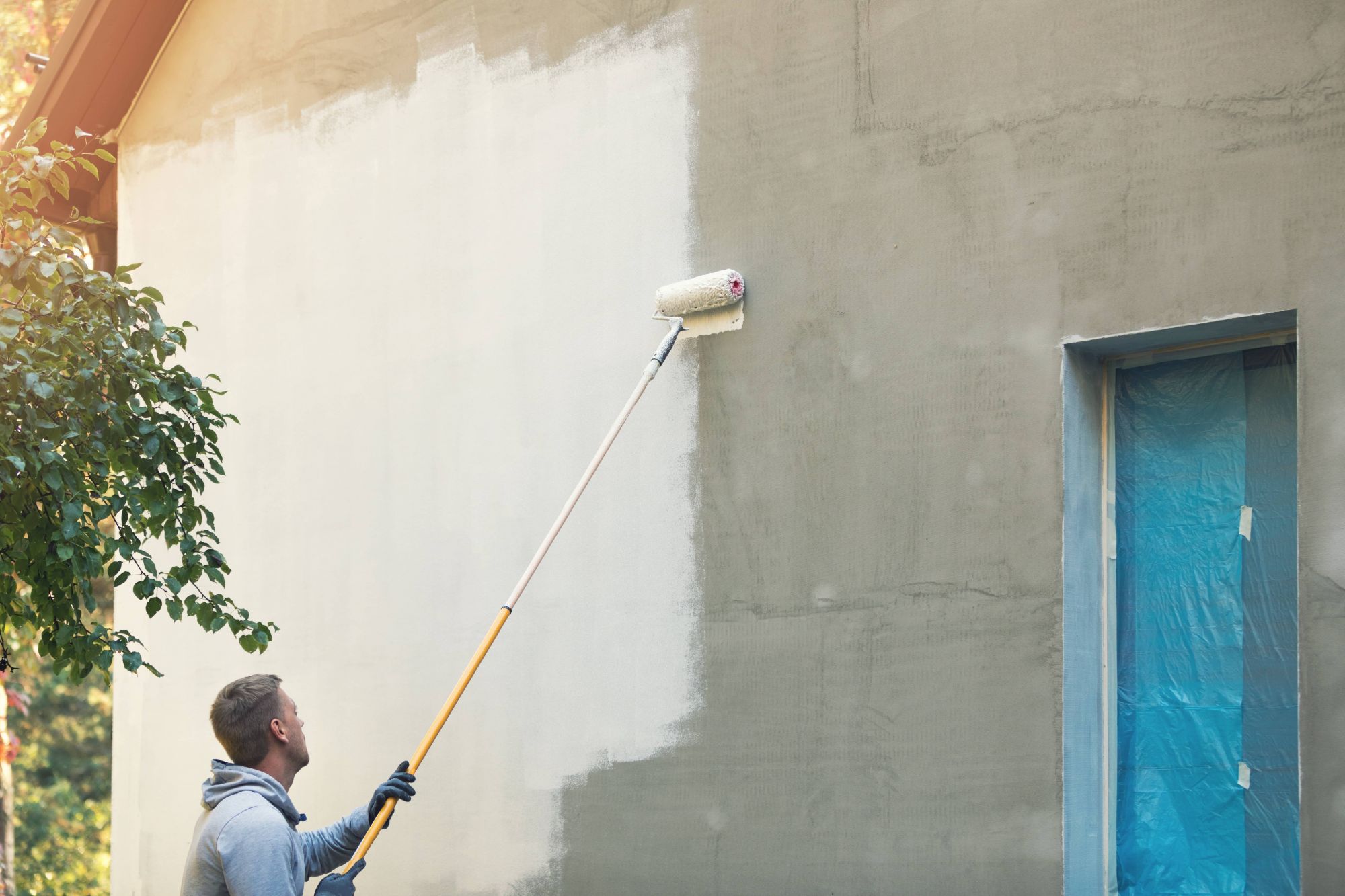 Reboucher un mur extérieur